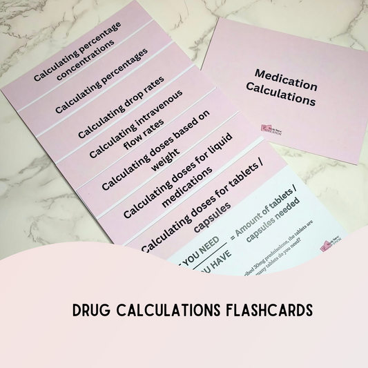 Medication calculation flashcards