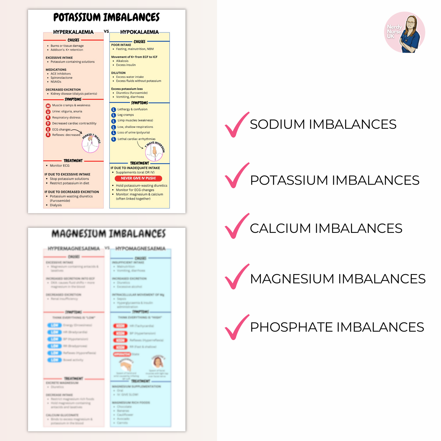 Electrolyte imbalances digitial download