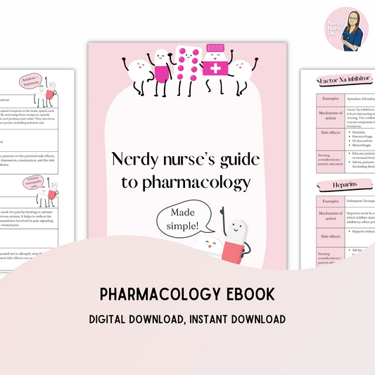 Pharmacology Ebook (digital download)