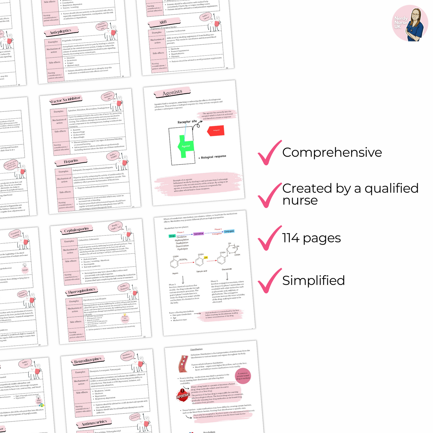Pharmacology Ebook (digital download)