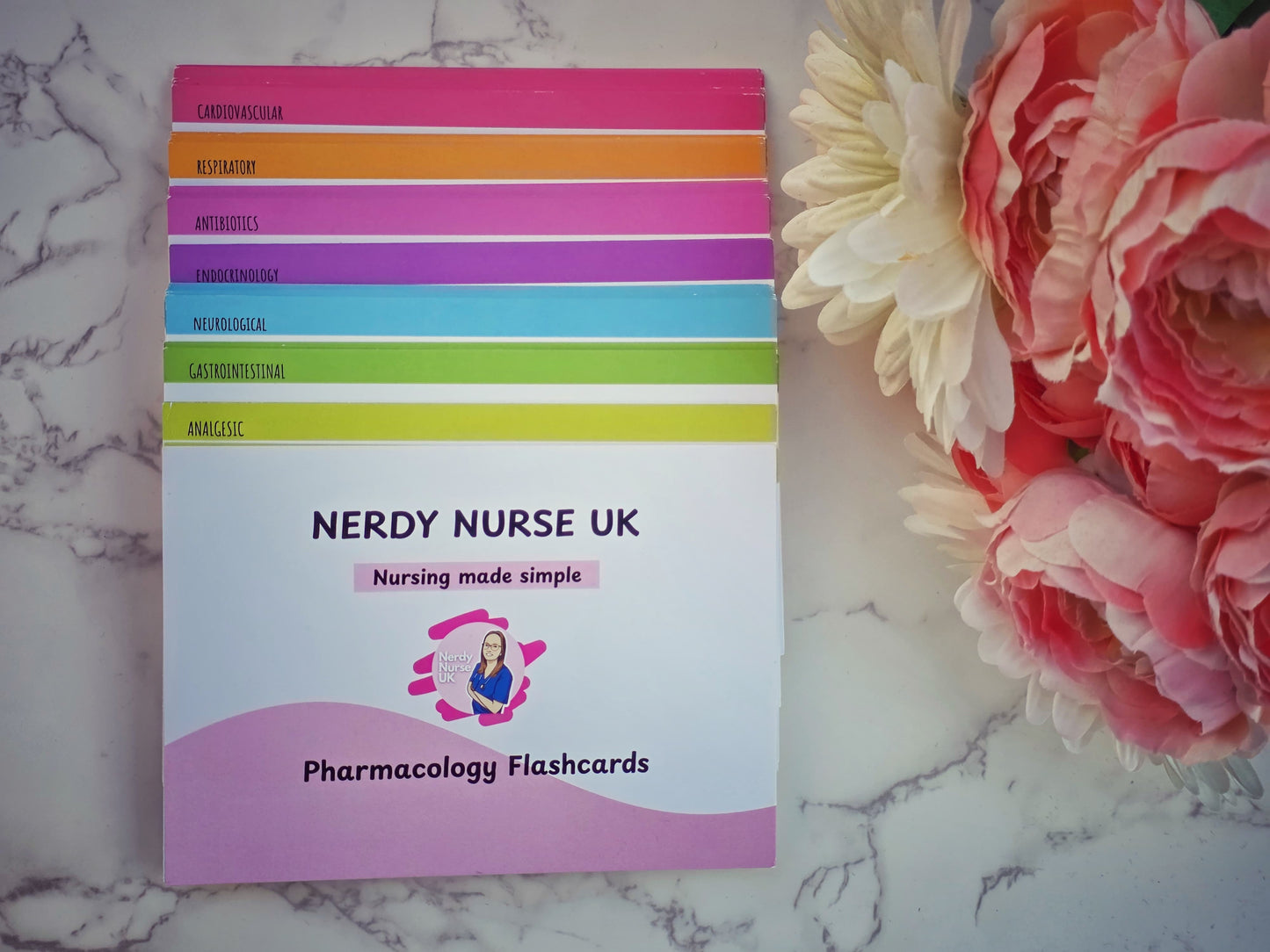 Pharmacology flashcards for student nurses