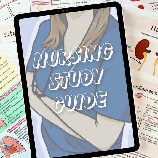 Nursing study guide - digital download