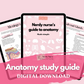Anatomy study guide digital download